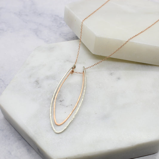 Double Petal Necklace image 0