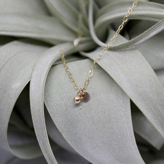Itty Bitty Dot Necklace image 1