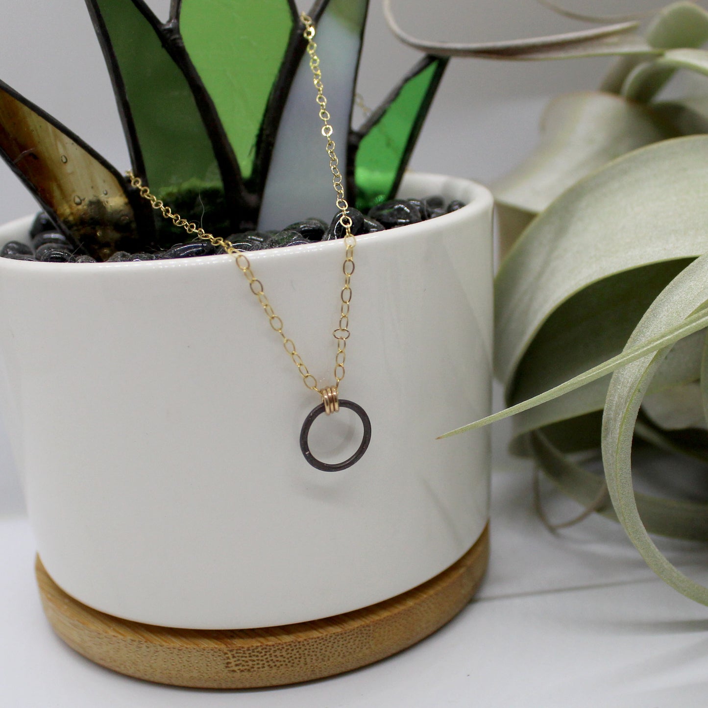 Stone Circle Necklace image 1