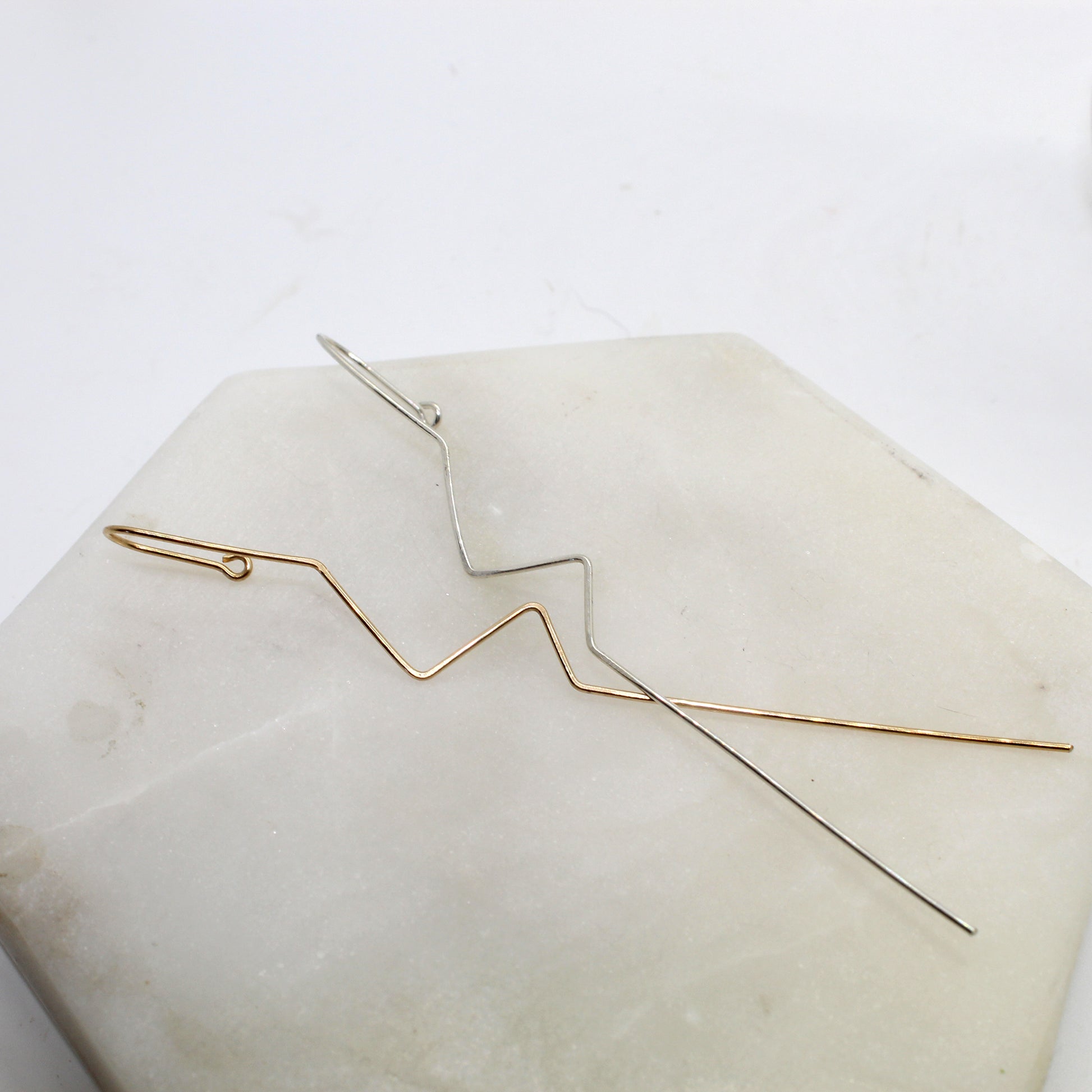 Zig Zag Ear Pin image 2