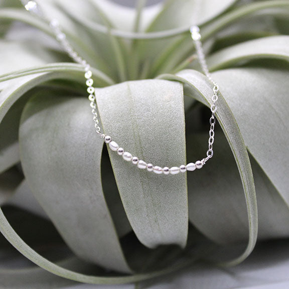 Rice Pearl Necklace image 3