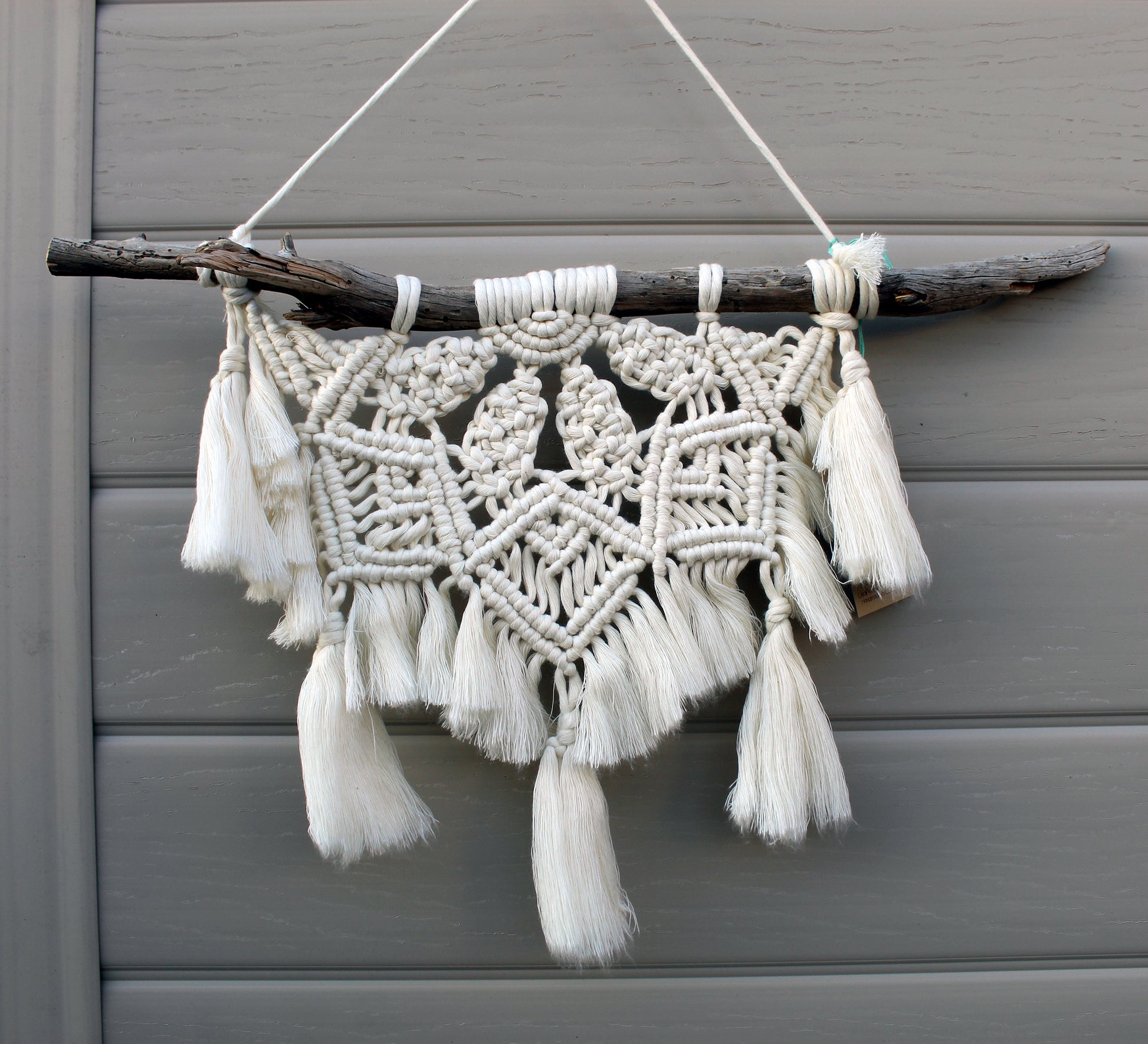Forget Me Knots Bohemian Mandala Macrame Wall Hanging image 2