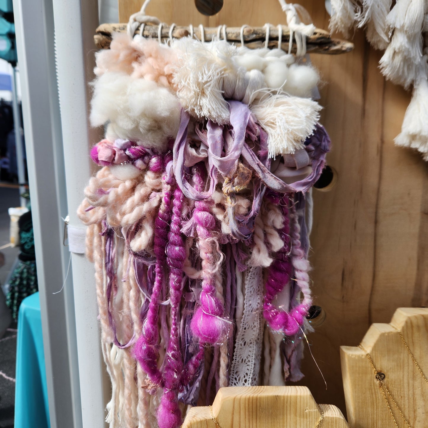 Let's Get Purply Wall Hanging-Weaving image 0