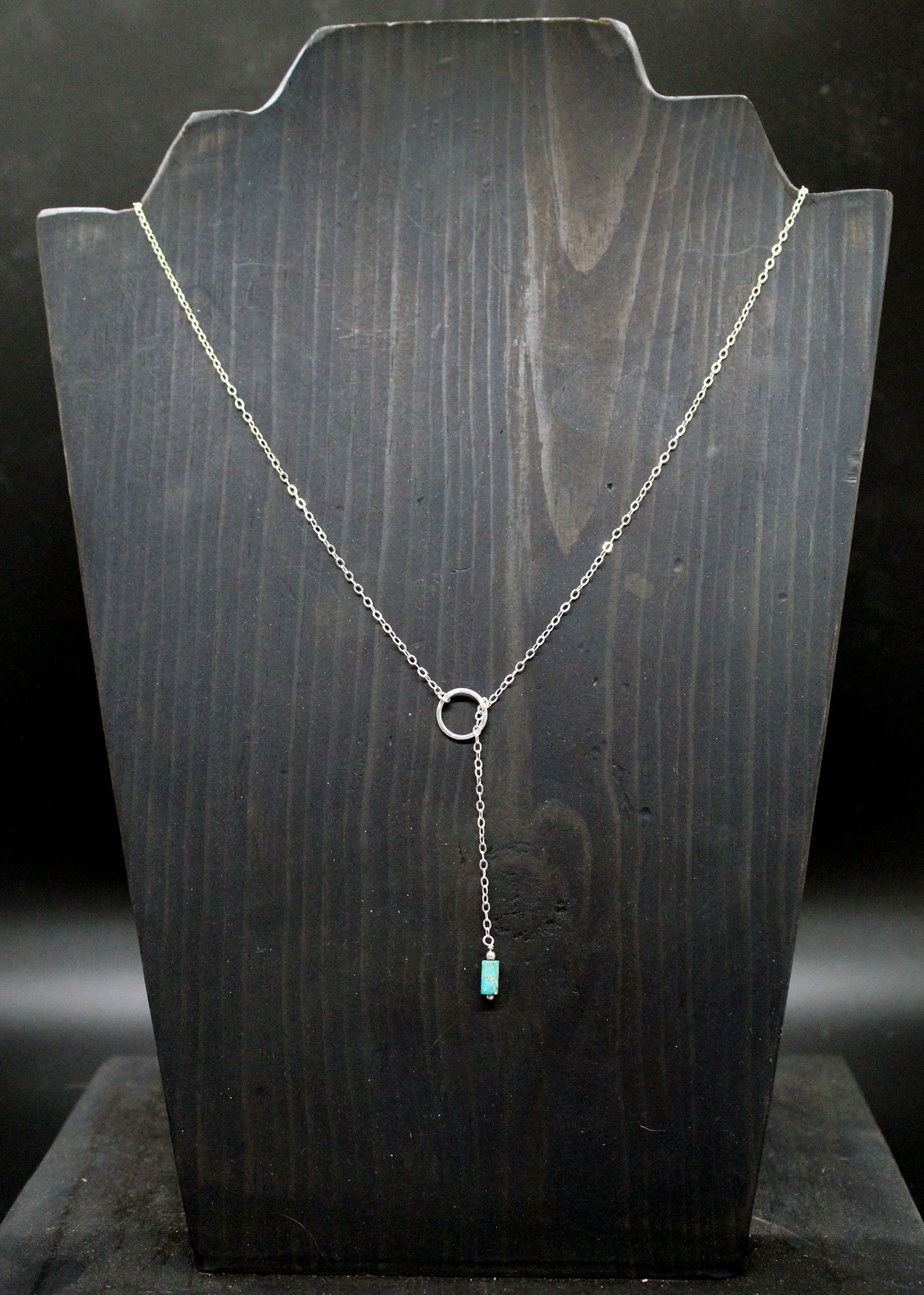 Turquoise Lariet Necklacet image 7