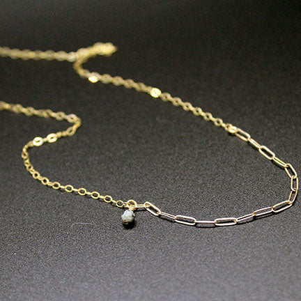 Asymmetrical African Turquoise Necklace image 3