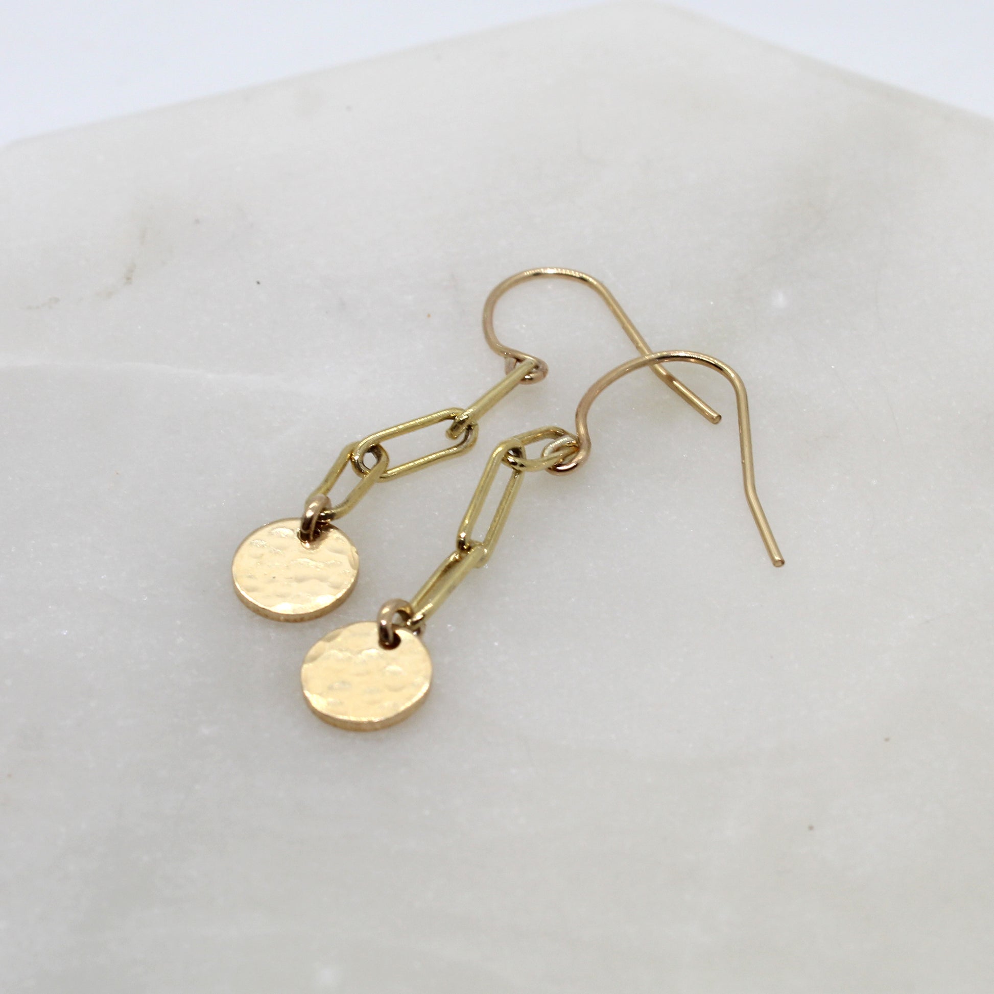 Coin Link Earrings image 3