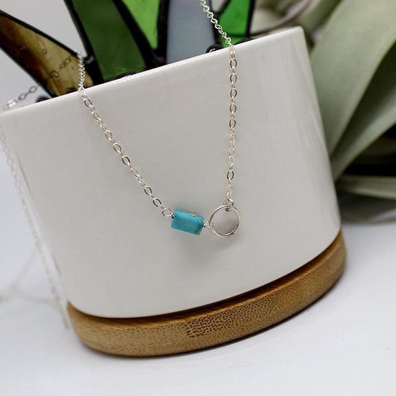 Circle of Turquoise Necklace image 3