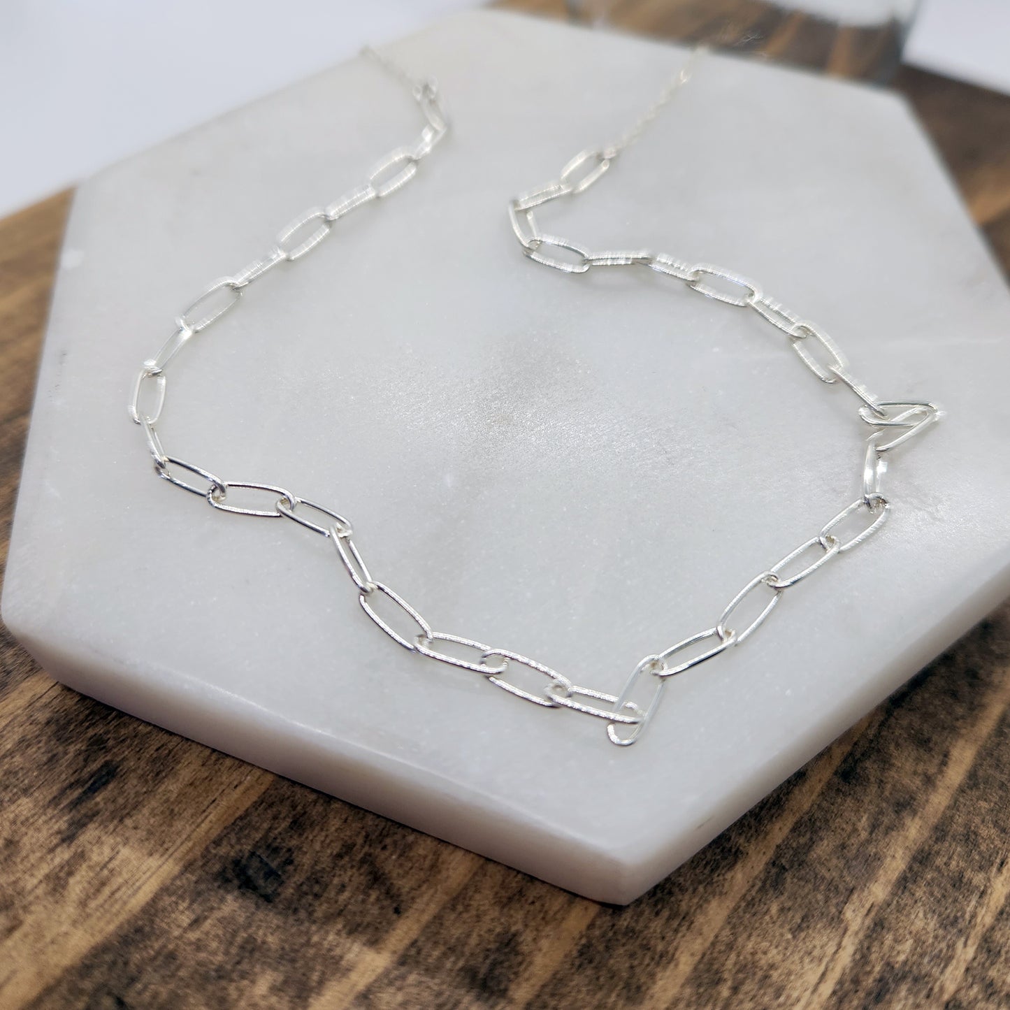 Paper Clip Necklace or Choker image 2