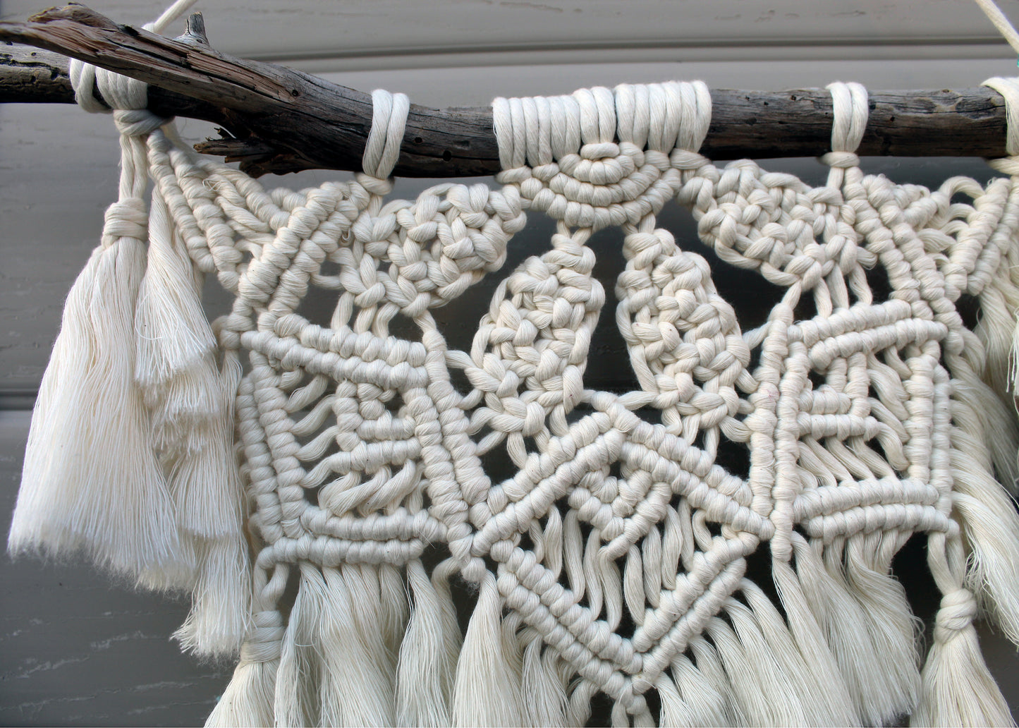 Forget Me Knots Bohemian Mandala Macrame Wall Hanging image 1