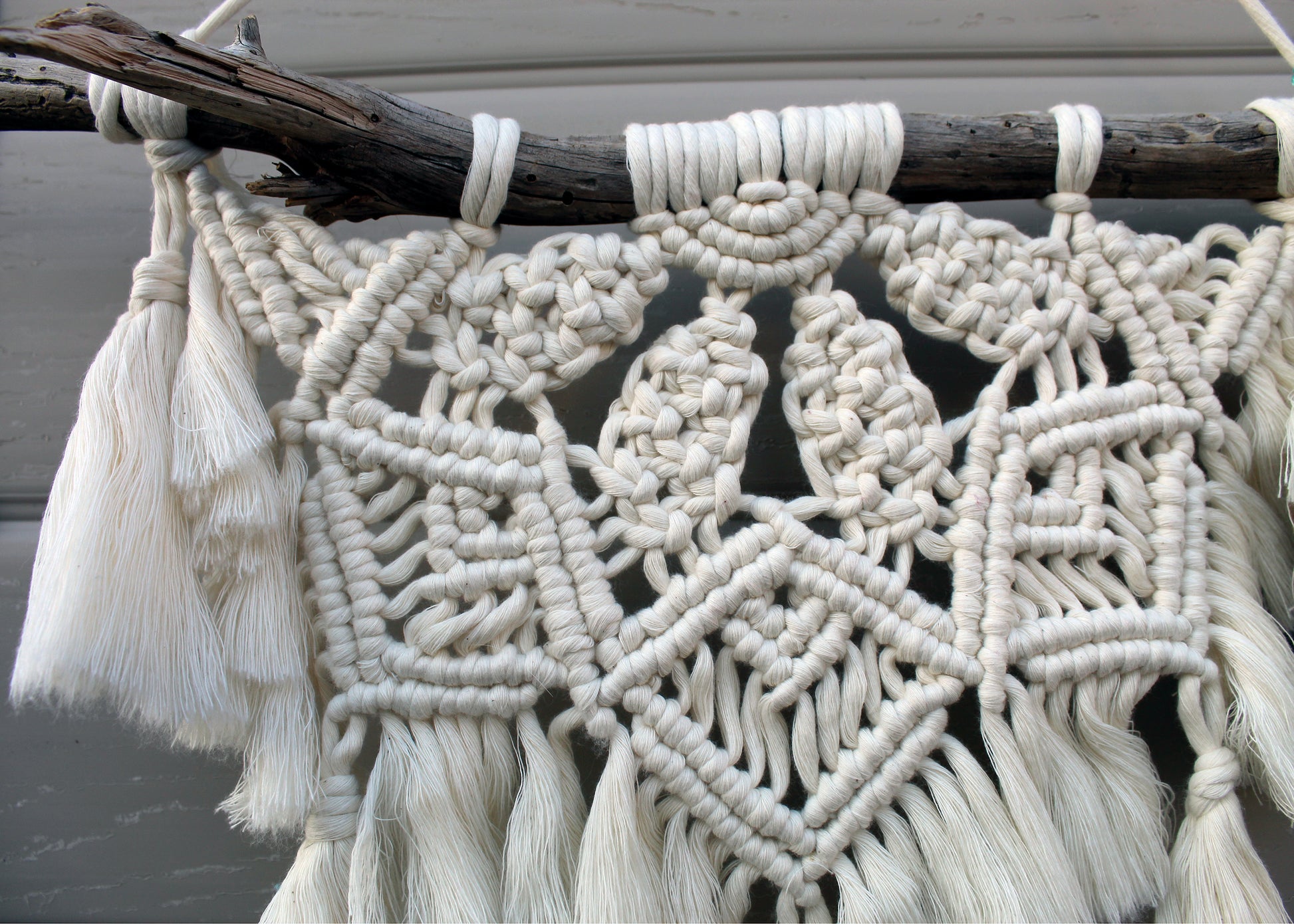 Forget Me Knots Bohemian Mandala Macrame Wall Hanging image 1