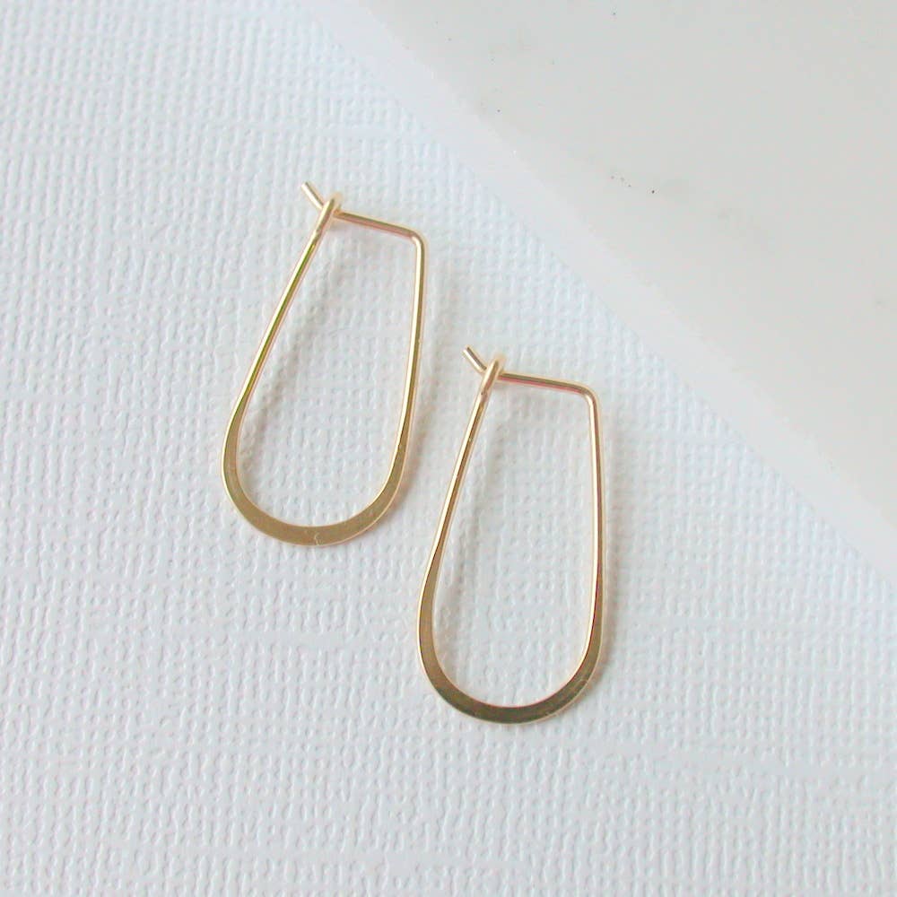 Slender Teardrop Earrings image 0