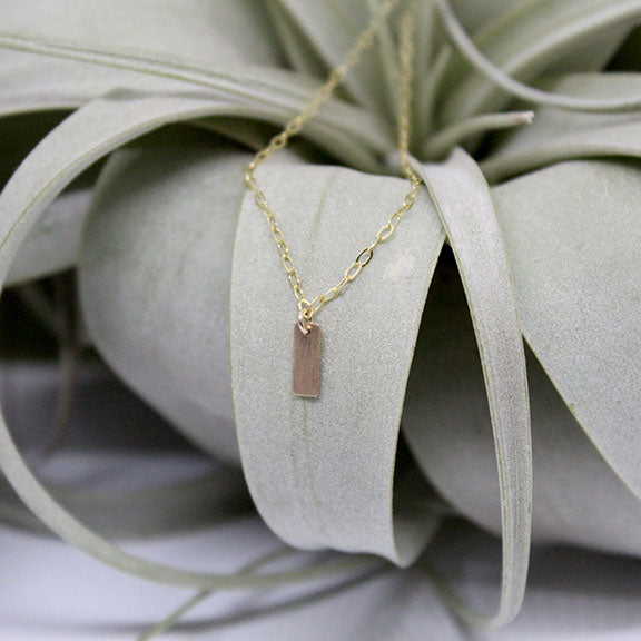 Itty Bitty Tag Necklace image 1