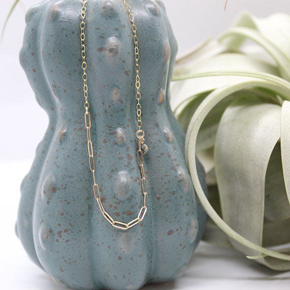 Asymmetrical African Turquoise Necklace image 2