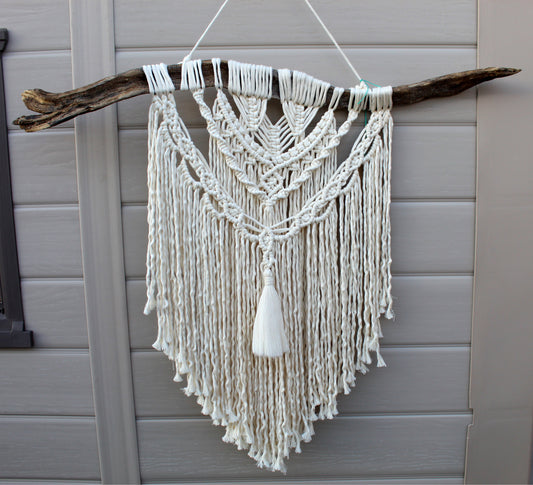 Forget Me Knots Bohemian Spirit Macrame Wall Hanging-Large image 0