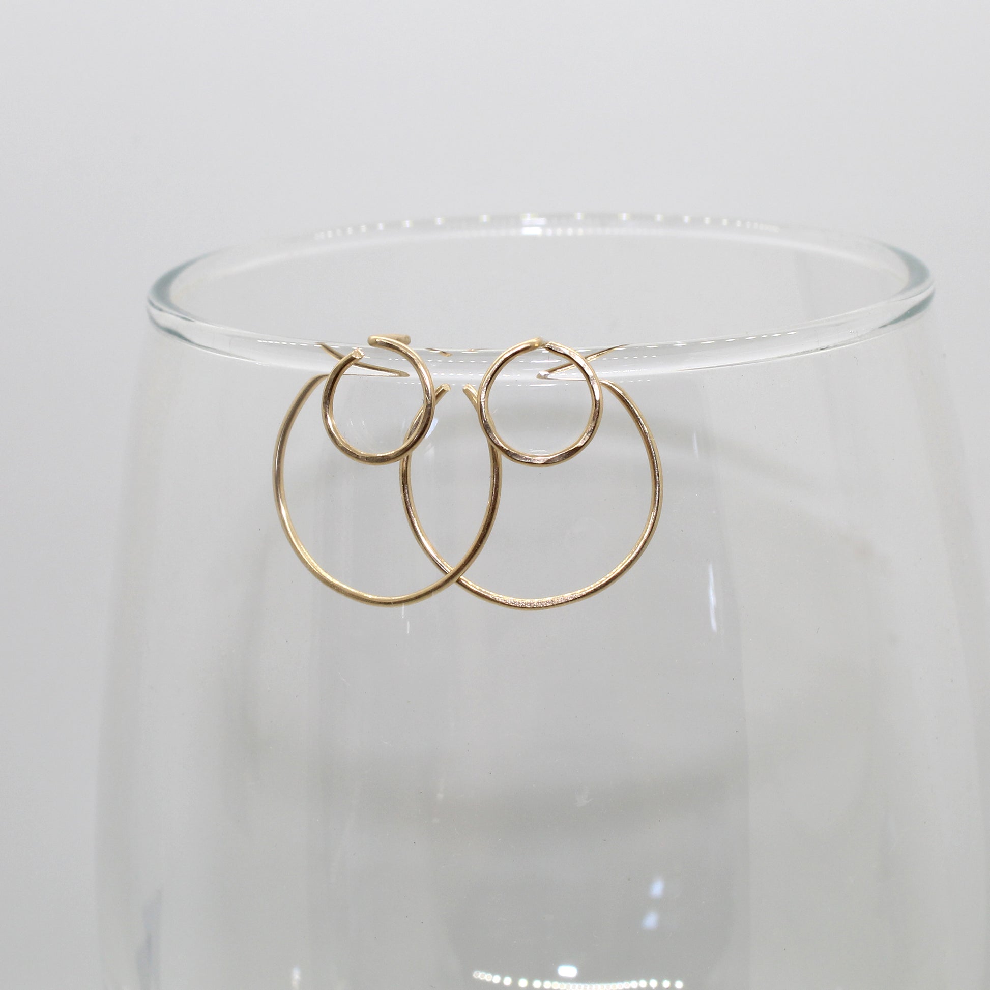 Circle Ear Jacket Earrings image 3