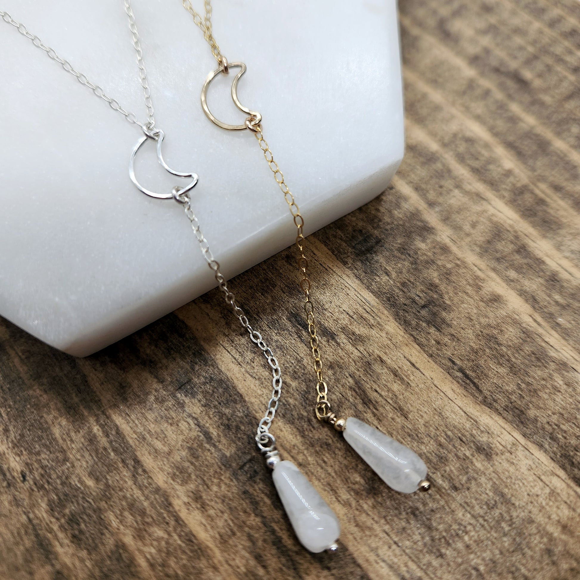 Moon Drop Necklace image 1
